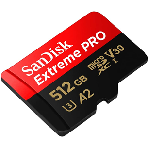 Карта памяти MicroSDXC SanDisk Extreme PRO (512 ГБ)