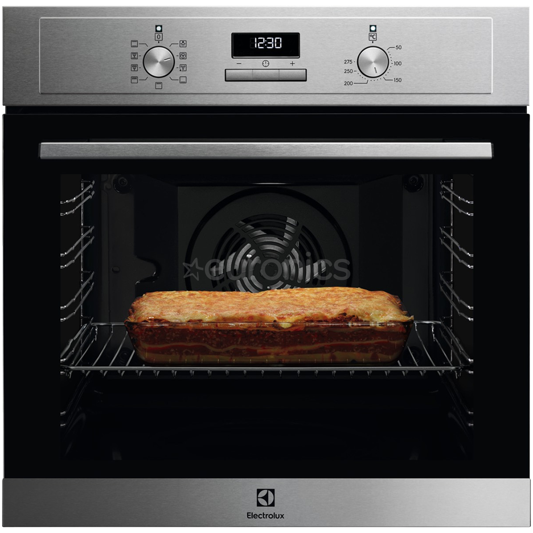 Electrolux SurroundCook 600, VelvetClosing, 72 L, roostevaba teras - Integreeritav ahi