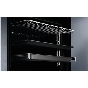 Electrolux SurroundCook 600, VelvetClosing, 72 L, roostevaba teras - Integreeritav ahi