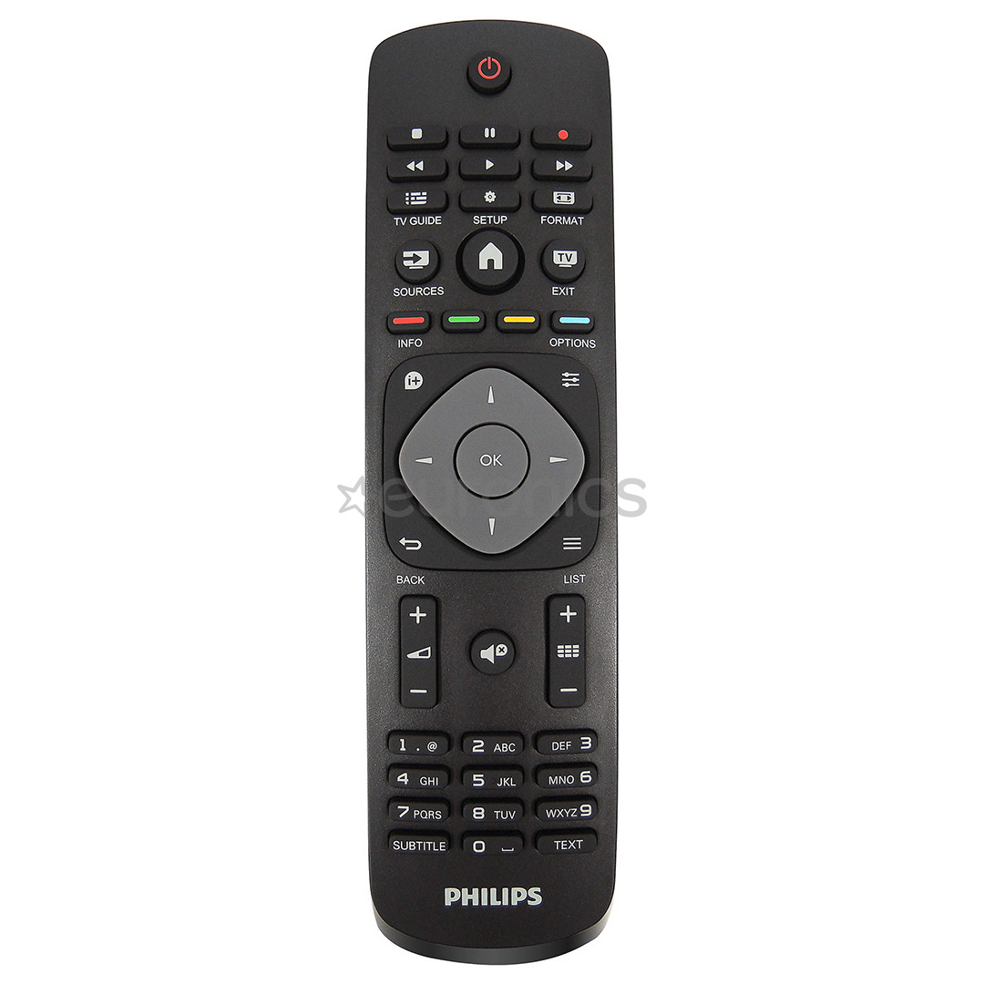 Philips LCD FHD, 43", боковые ножки, черный - Телевизор