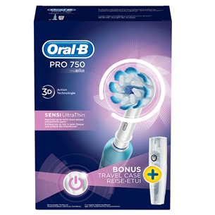 Электрическая зубная щетка Oral-B Pro 750, Braun
