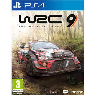 PS4 mäng WRC 9