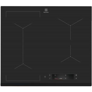 Electrolux 900 SensePro, width 59 cm, frameless, dark grey - Built-in Induction Hob