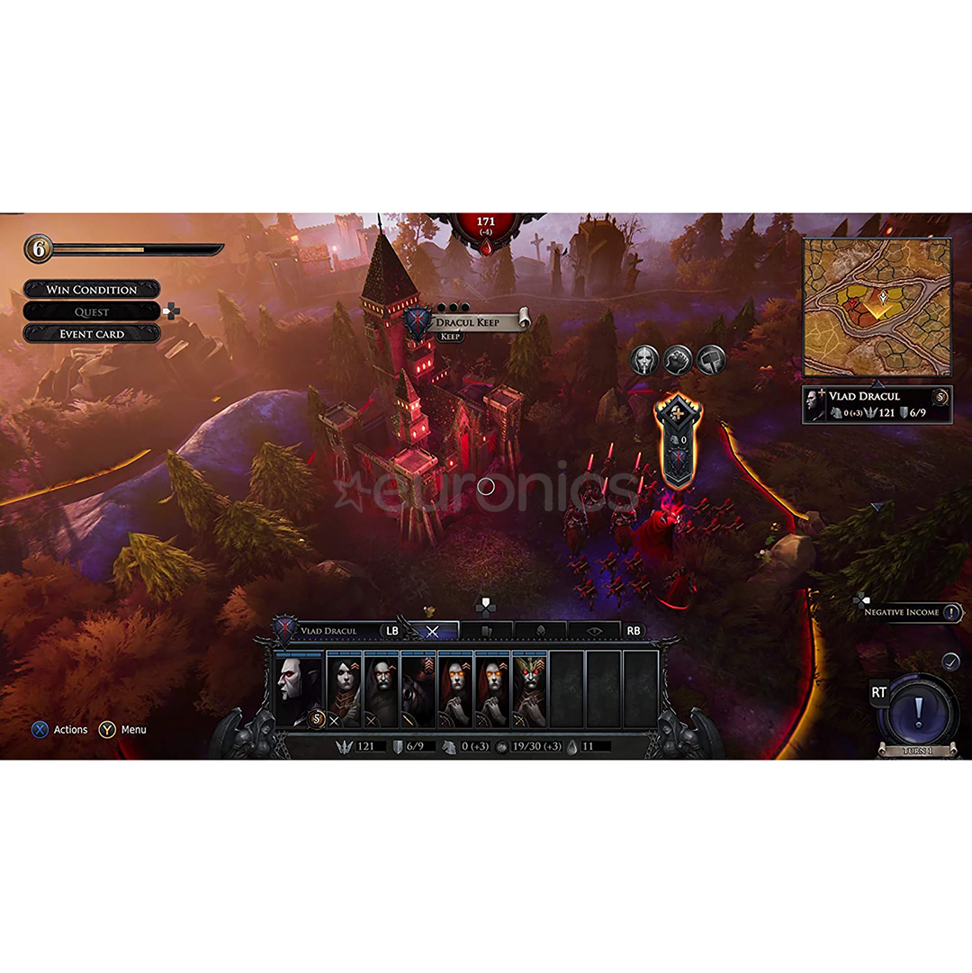 PS4 mäng Immortal Realms: Vampire Wars