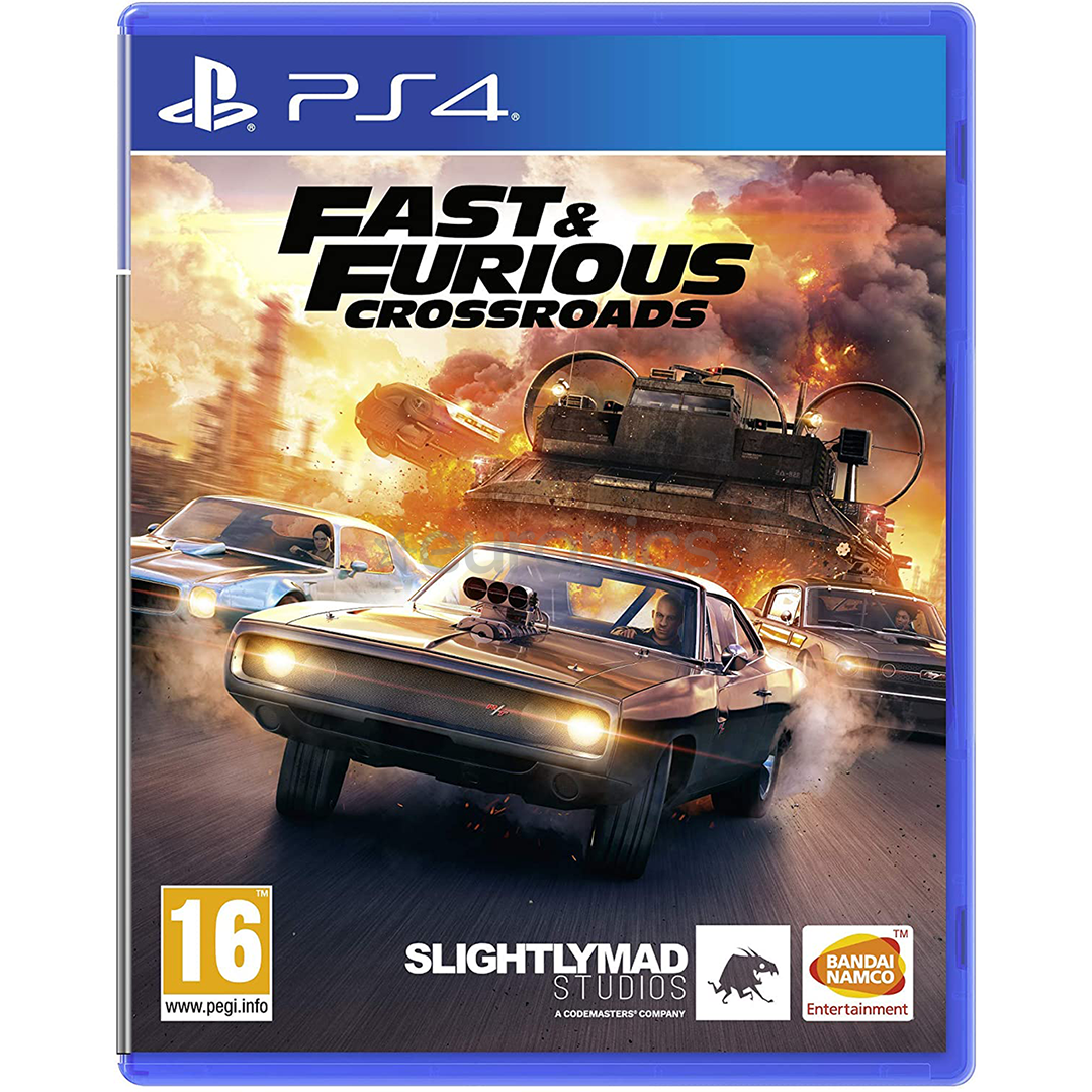 PS4 mäng Fast & Furious Crossroads