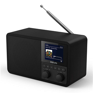 Philips TAPR802, Spotify connect, Bluetooth, FM, DAB+, черный - Интернет-радио TAPR802/12