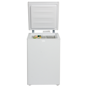 Beko, width 53.7 cm, 104 L, white - Chest Freezer