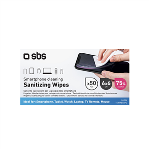 Sanitizing wipes for smart devices SBS (50 pc)