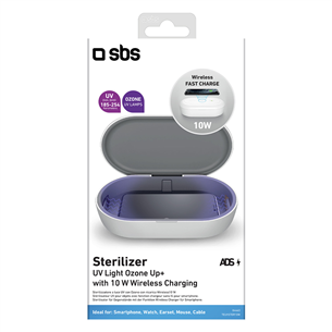 UV Steriliser with ozone and wireless charger SBS (10 W)