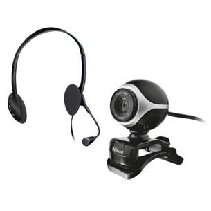 Webcam Trust Exis + headset