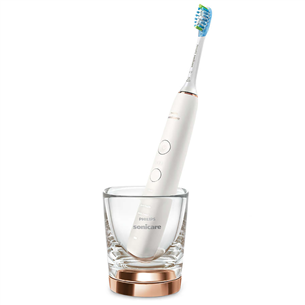 Philips Sonicare DiamondClean 9000, travel case, white/copper - Electric toothbrush