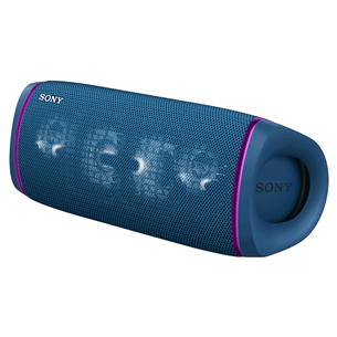 Sony SRS-XB43, синий - Портативная беспроводная колонка