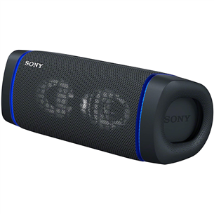 Sony SRS-XB33, must - Kaasaskantav juhtmevaba kõlar SRSXB33B.CE7