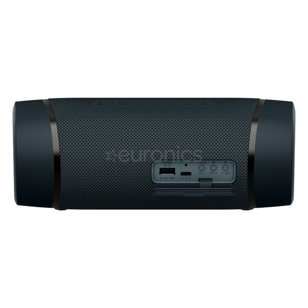 Sony SRS-XB33, черный - Портативная беспроводная колонка