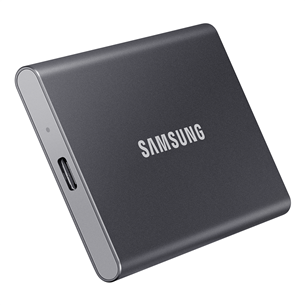 Samsung T7, 1 TB, USB 3.2, hall - Väline SSD