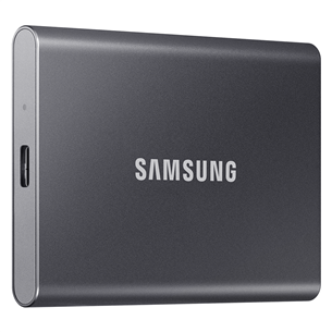 Samsung T7, 500 GB, USB 3.2, gray - Portable SSD MU-PC500T/WW