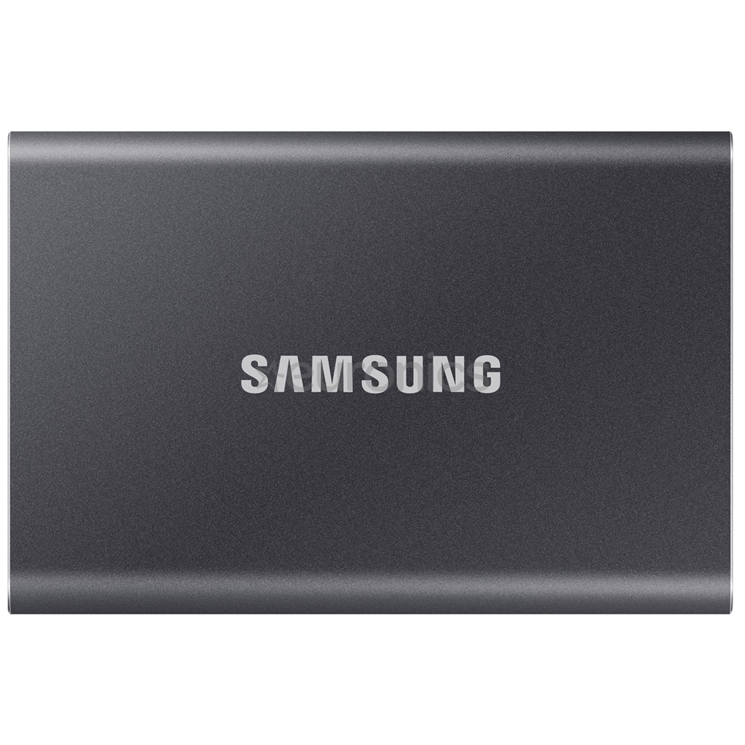Samsung T7, 500 GB, USB 3.2, hall - Väline SSD