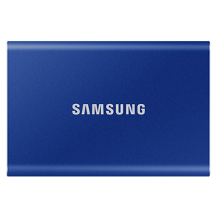 Samsung T7, 500 GB, USB 3.2, sinine - Väline SSD