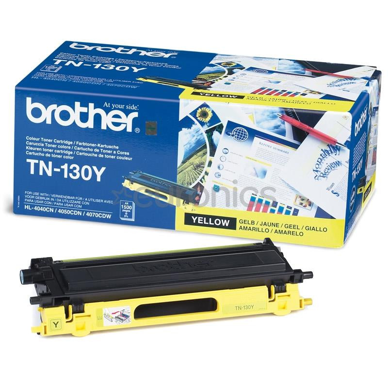 Тонер Brother TN-130Y (желтый)