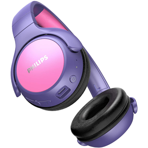 Philips TAKH-402, lilla - Juhtmevabad laste kõrvaklapid