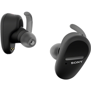 Sony WF-SP800N, must - Täisjuhtmevabad kõrvaklapid WFSP800NB.CE7