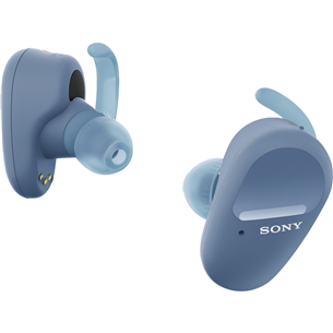 Sony WF-SP800N, blue - True-wireless Earbuds