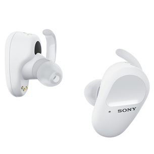 Sony WF-SP800N, valge - Täisjuhtmevabad kõrvaklapid WFSP800NW.CE7