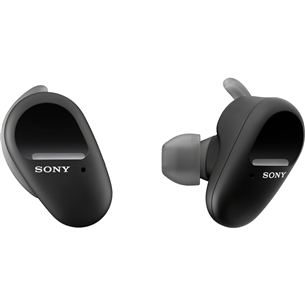 Sony WF-SP800N, must - Täisjuhtmevabad kõrvaklapid