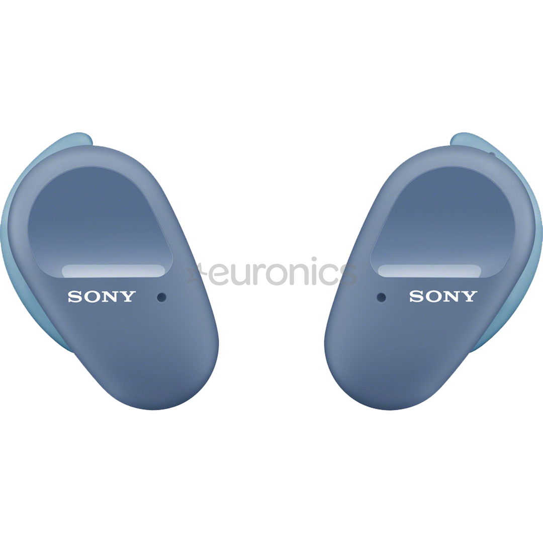Sony WF-SP800N, sinine - Täisjuhtmevabad kõrvaklapid