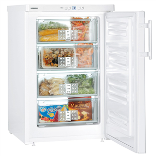 Liebherr, SuperFrost,  103 L, height 86 cm, white - Freezer