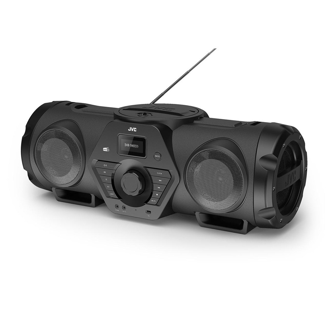 JVC RV-NB200BT, 60 Вт, черный - Музыкальный центр