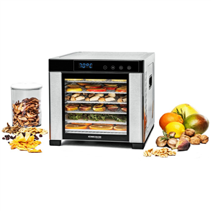 Rommelsbacher, 600 W, black/silver - Dehydrator