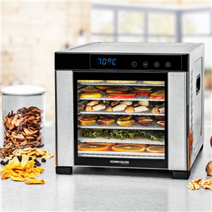 Rommelsbacher, 600 W, black/silver - Dehydrator