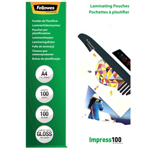 Fellowes Laminating pouches A4 - Lamineerimiskile 5351111