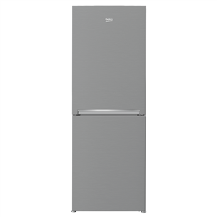 Beko, 229 л, высота 153 см, серебристый - Холодильник CSA240K30SN
