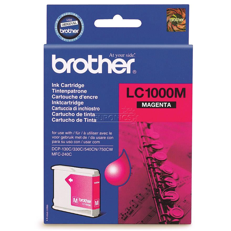 Tindikassett Brother LC-1000M (magenta)