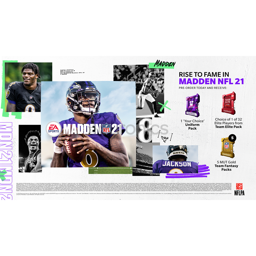 PS4 mäng Madden NFL 21