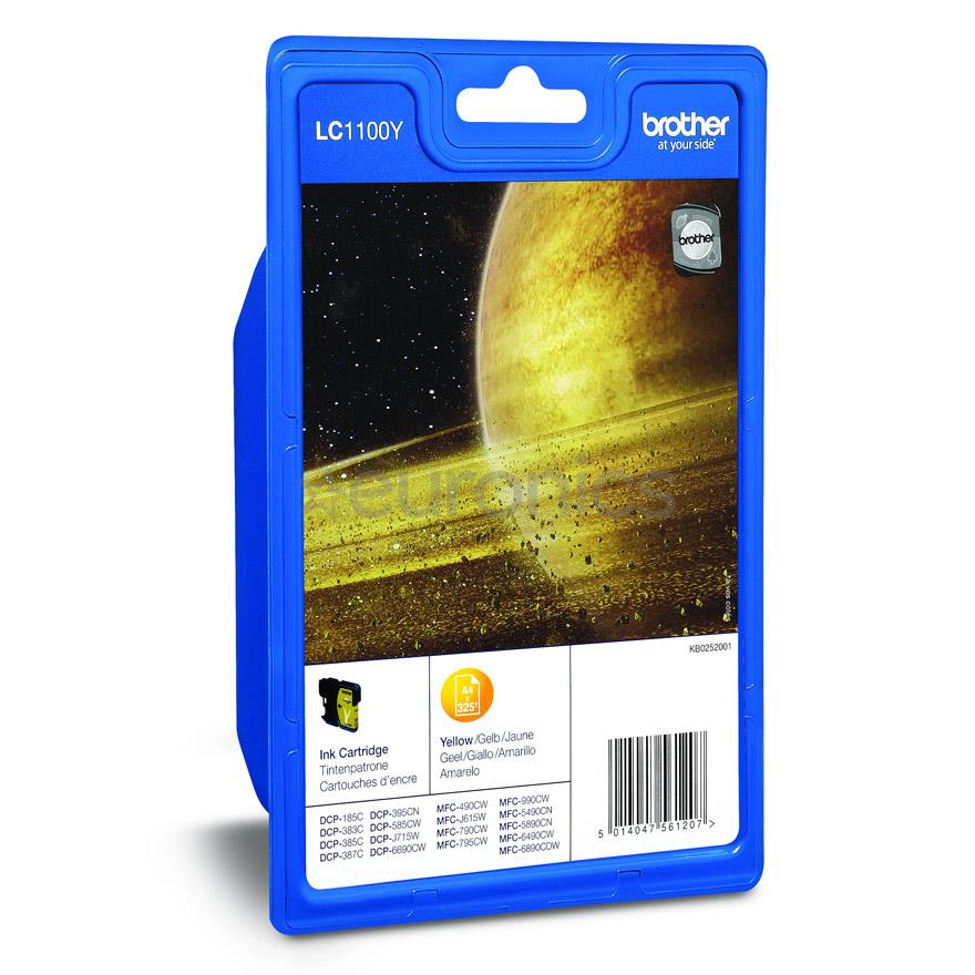 Ink cartridge Brother LC-1100Y (yellow)