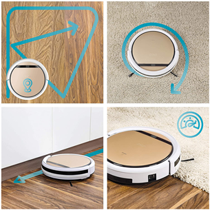 Zaco V5s Pro Wet & Dry, vacuuming and mopping, gold/white - Robot vacuum mop