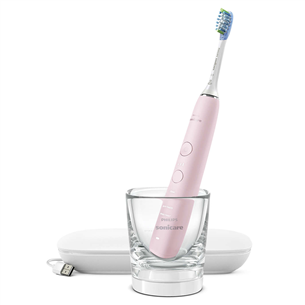 Philips Sonicare DiamondClean 9000, travel case, white/pink - Electric toothbrush