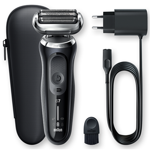 Braun Series 7 Wet & Dry, black/silver - Shaver