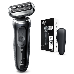 Braun Series 7 Wet & Dry, black/silver - Shaver