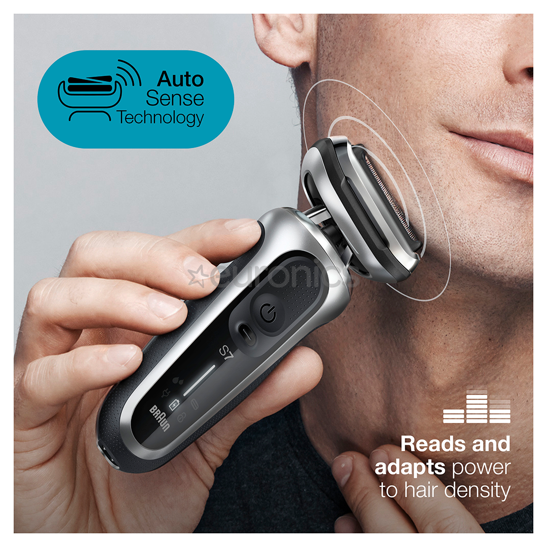 Braun Series 7 Wet & Dry, black/silver - Shaver