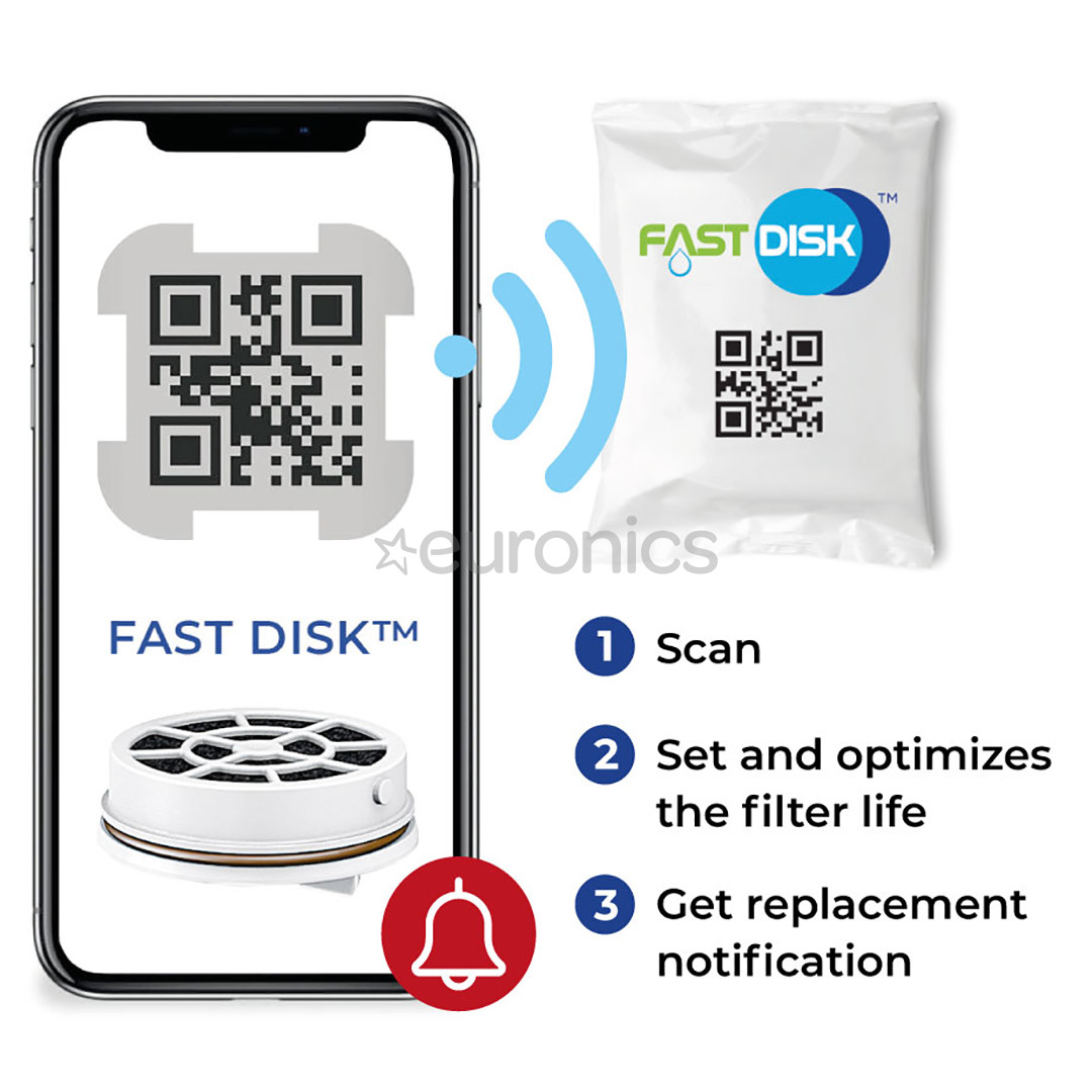 Filterpudel Laica GlaSSmart 1,1 L