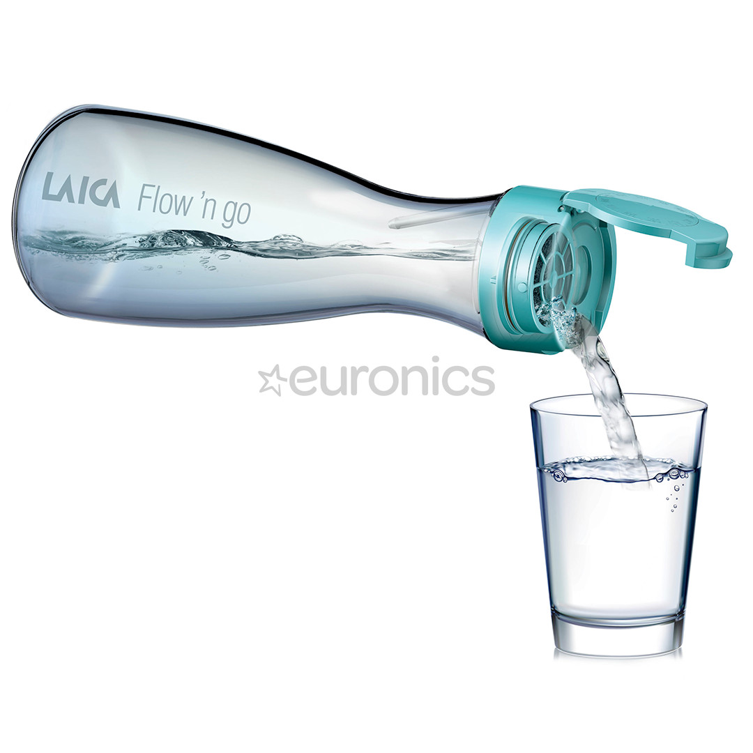 Laica Flow ‘n go, 1 L - Filter bottle = 4 filters