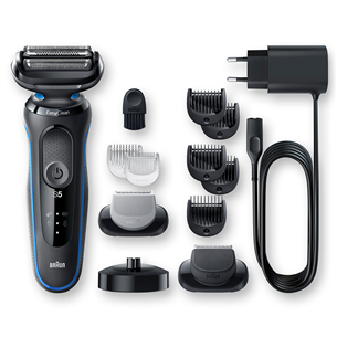 Braun Series 5, Wet & Dry, черный/cиний - Бритва 50-B4650CS