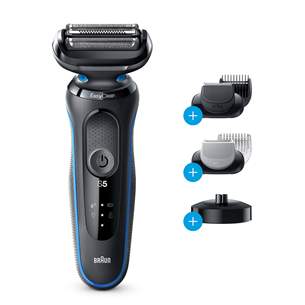 Braun Series 5 Wet & Dry, blue/black - Shaver