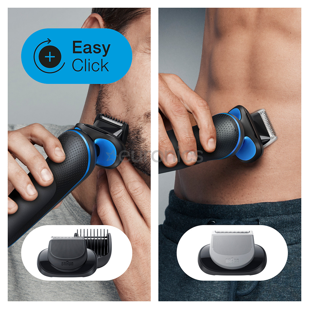 Braun Series 5, Wet & Dry, черный/cиний - Бритва