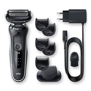 Braun Series 5 Wet & Dry, black/white - Shaver