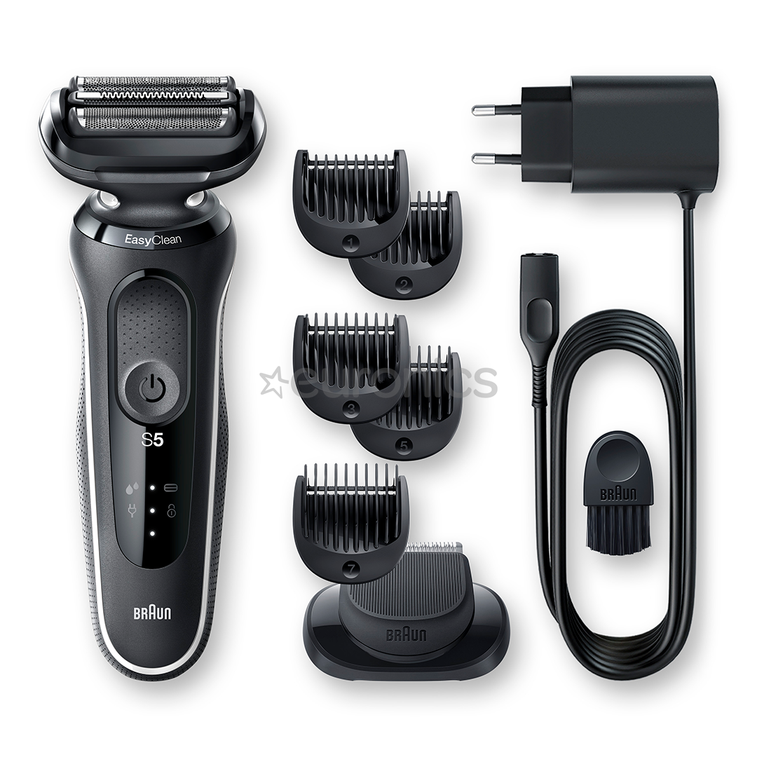 Braun Series 5 Wet & Dry, белый/черный - Бритва